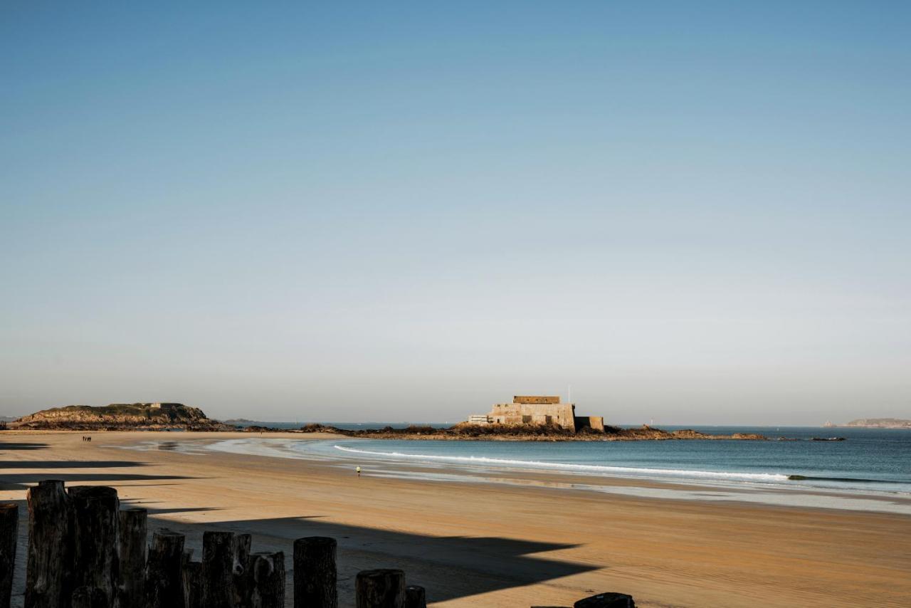 Escalier 16 - 30 M Plage Du Sillon - Proche Intra Saint-Malo Zewnętrze zdjęcie